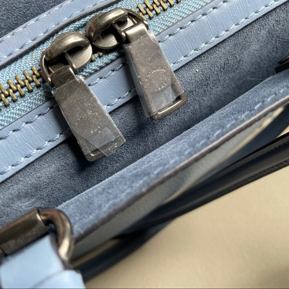 New! Coach 1941 Rogue 25 Rivets Blue & Pewter - Picture 5 of 8